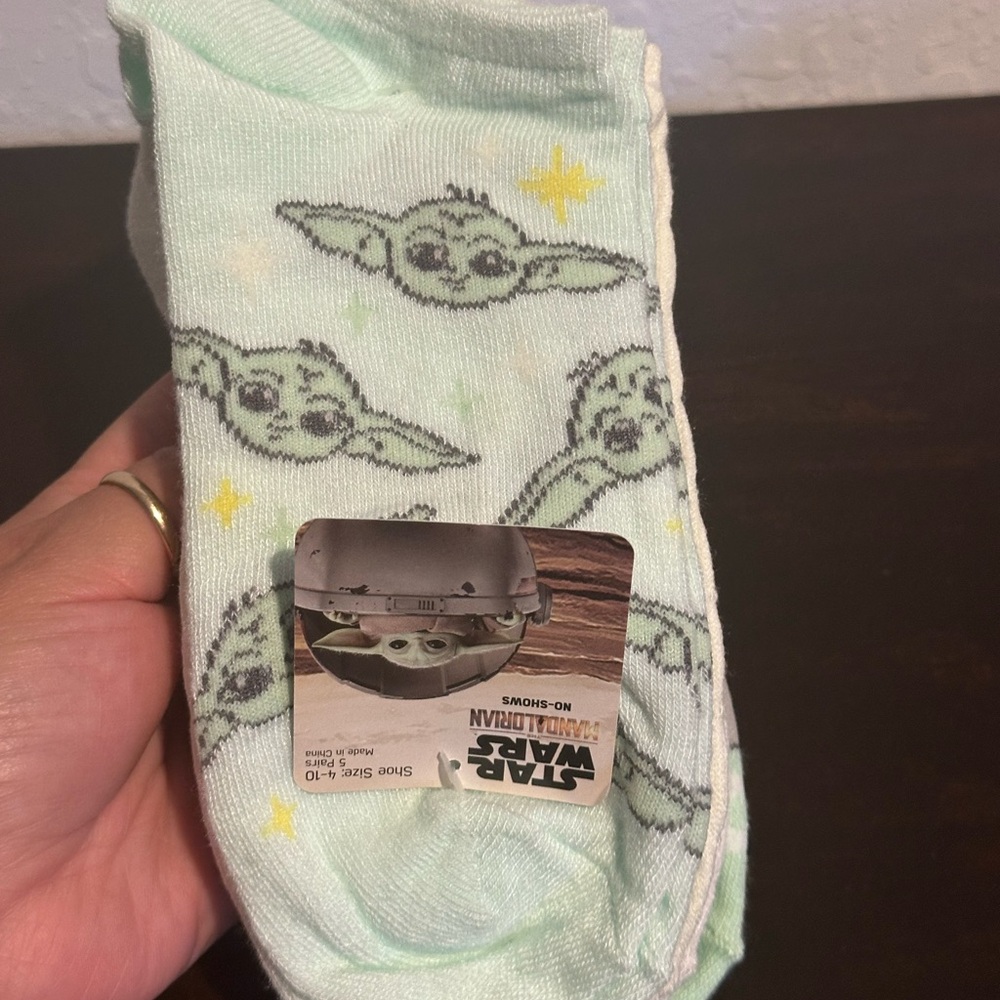 NEW Star Wars Baby Yoda Ankle Socks
